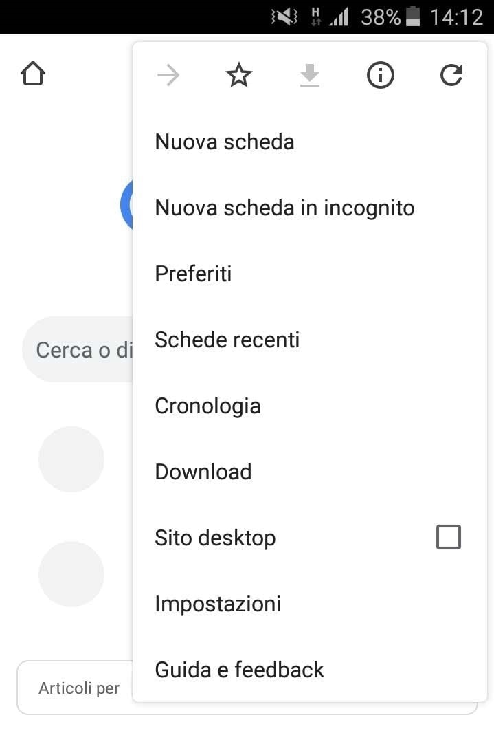 Come aprire una scheda navigazione anonima dallo smartphone - IMPRIMIS Come aprire una scheda navigazione anonima dallo smartphone - IMPRIMIS