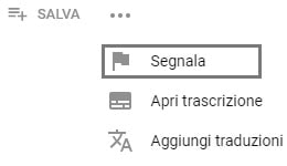 Segnala un video inappropriato a YouTube