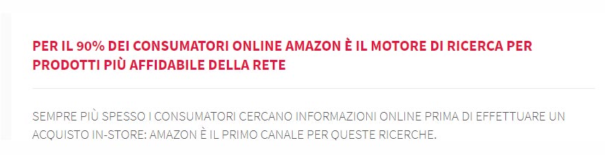 Amazon è il motore di ricerca per prodotti considerato più affidabile - IMPRIMIS Amazon è il motore di ricerca per prodotti considerato più affidabile - IMPRIMIS
