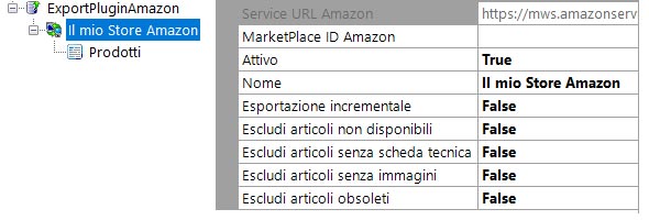 Step 2 - Impostiamo le caratteristiche per l'esportazione del catalogo