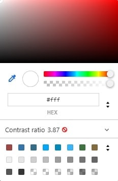 Contrast ratio Google: come verificarlo